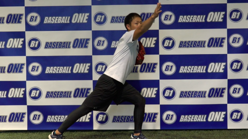 【野球 練習メニュー】リリースポイントでの下半身の形を覚える練習方法