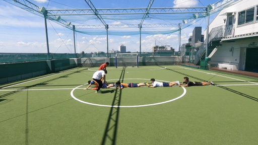 【サッカー  練習メニュー】ウォーミングアップ 低学年向け・全身運動をしよう