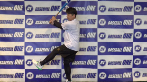 【野球 練習メニュー】前側の足が早く開かないようにするための練習方法
