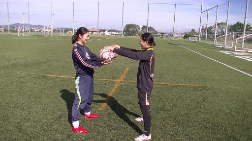 【サッカー  練習メニュー】リアクショントレーニング＿ペアワーク＿ボール落とし②