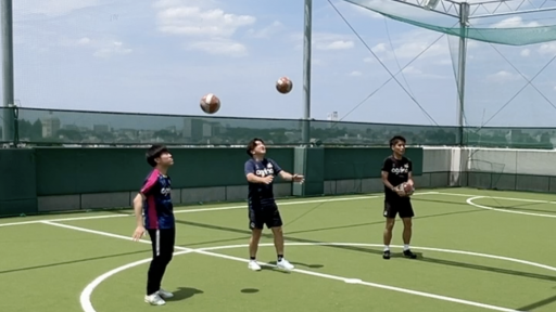 【サッカー  練習メニュー】ウォーミングアップ ボールフィーリング①