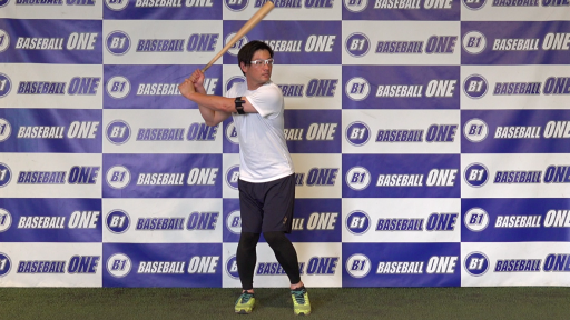 【野球 練習メニュー】前足で体重を受け止める為の練習方法
