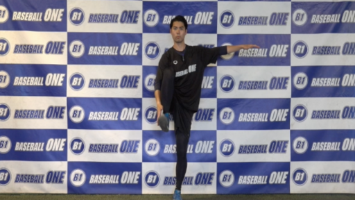 【野球  練習メニュー】手足の動きを操るためのバランストレーニング