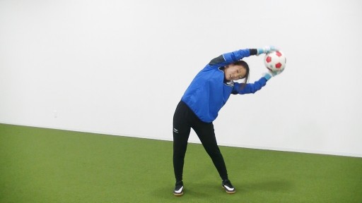 【サッカー  練習メニュー】GK W-UP ボールジャグリング&ストレッチ①
