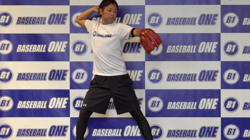 【野球 練習メニュー】リリース時に肘が下がらないようにする練習方法