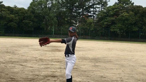 【野球  練習メニュー】お父さんお母さんのための少年野球指導 キャッチボール初級編⑨ 開きを修正するドリル