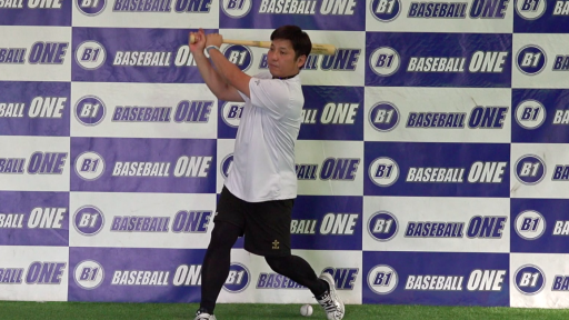 【野球  練習メニュー】軸足の膝を安定させる練習方法
