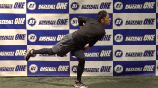 【野球 練習メニュー】ステップ足股関節に体重を乗せるための練習方法