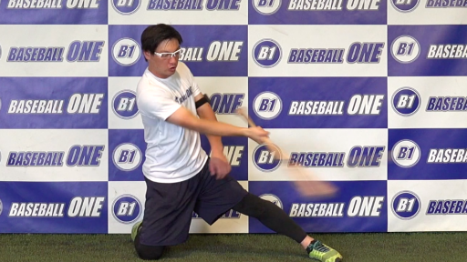 【野球  練習メニュー】インパクトと頭の距離を覚える為の練習方法