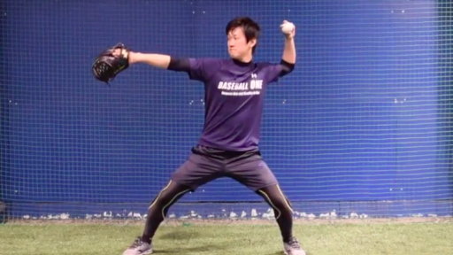 【野球  練習メニュー】足を着いてから投げるための練習方法