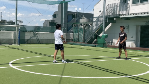 【サッカー  練習メニュー】ウォーミングアップ 高学年向け・ペアでの動きつくり②