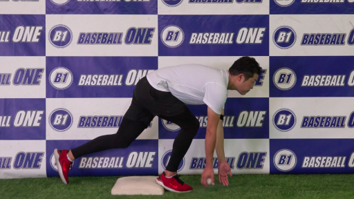 【野球  練習メニュー】軸足の股関節に体重を乗せる練習方法