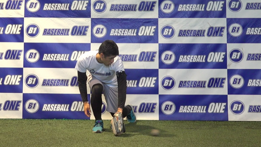 【野球 練習メニュー】逆シングルを覚えるための練習方法