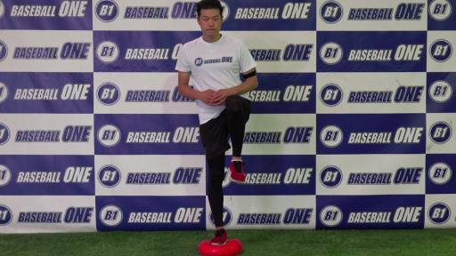 【野球 練習メニュー】バランス感覚を良くする練習方法