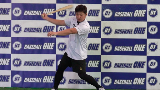 飛距離アップ レベル4 バットの軌道