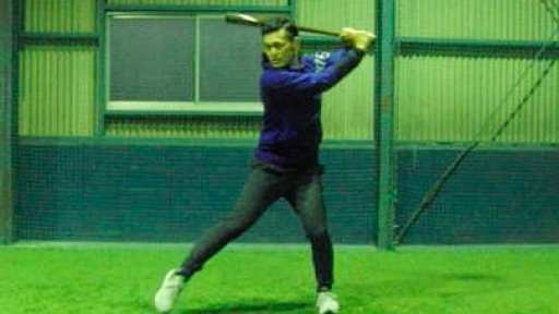 基礎 レベル2(足を上げた時のバランス・テイクバックの取り方)