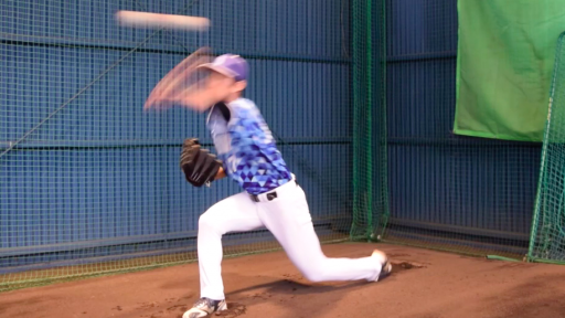 基礎 レベル3(グローブの出し方・足をついてから投げる)