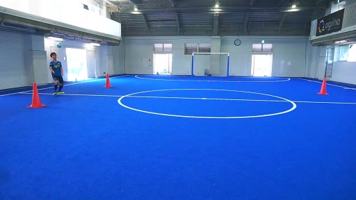 ボールを蹴るレベル5