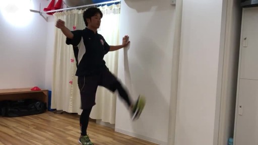 【トレーニング  練習メニュー】レッグスイング