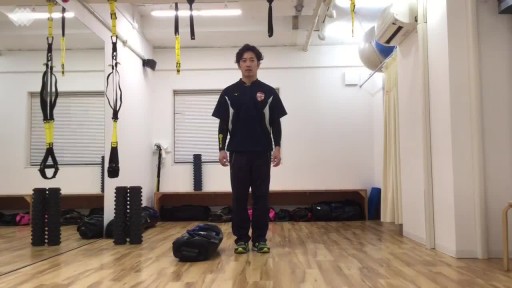 【トレーニング 練習メニュー】アルティメットサンドバッグを使用したトレーニング　スクワット