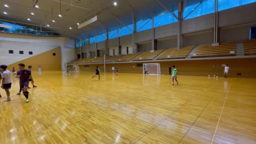 【サッカー  練習メニュー】サッカーが上手くなるフットサル シュートTR(スクリーンシュート)