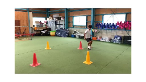 【サッカー  練習メニュー】90度ターン