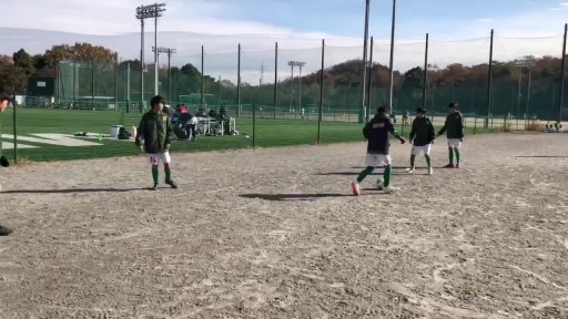 【サッカー  練習メニュー】ダイレクトパス