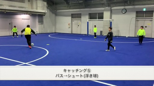 【サッカー  練習メニュー】キャッチング⑤