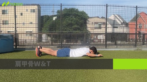 【トレーニング 練習メニュー】【肩の使い方】肩甲骨 W&T