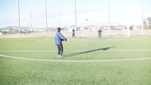 サッカー練習メニュー動画＞シュートトレーニング＿イングランド式