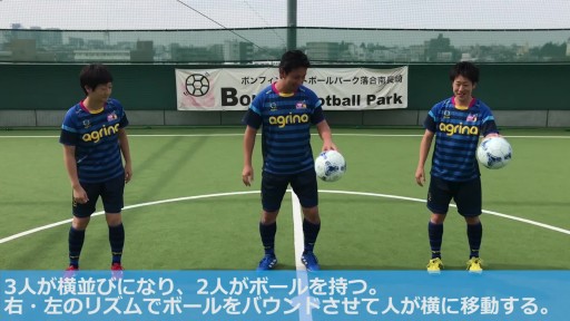 【サッカー  練習メニュー】ボールフィーリング ボールバウンド