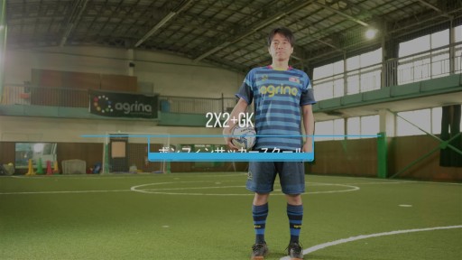 【フットサル  練習メニュー】2x2+GK