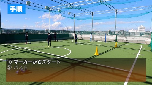 【サッカー  練習メニュー】2人1組 ボールコントロール&パス