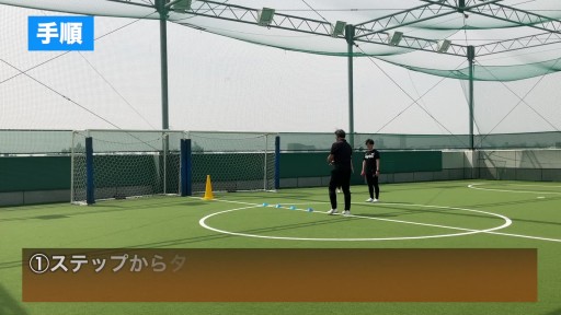 【サッカー  練習メニュー】空間認識 ①