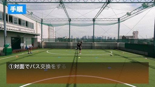 【サッカー  練習メニュー】ステッピング ②