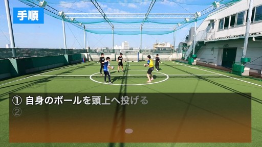 【  練習メニュー】ウォーミングアップ③(コミュニケーション)