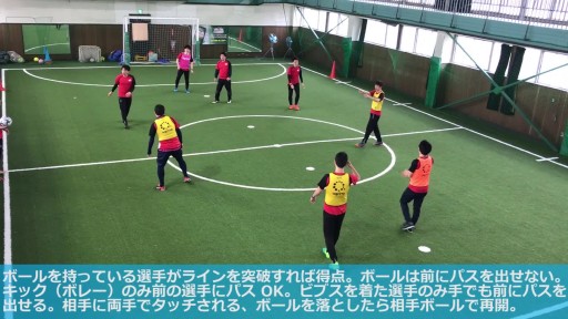 【  練習メニュー】アメフト形式トレーニング
