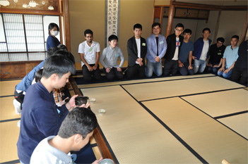 五島美術館での茶道体験