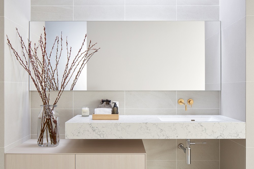 コンパクト洗面台 ミラー付き おしゃれな洗面空間づくりにおすすめ！「洗面ミラー/アクセサリー」の