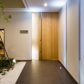 訪ねてくる人の9割は、玄関まで」。だったら丁寧に考えたい、玄関