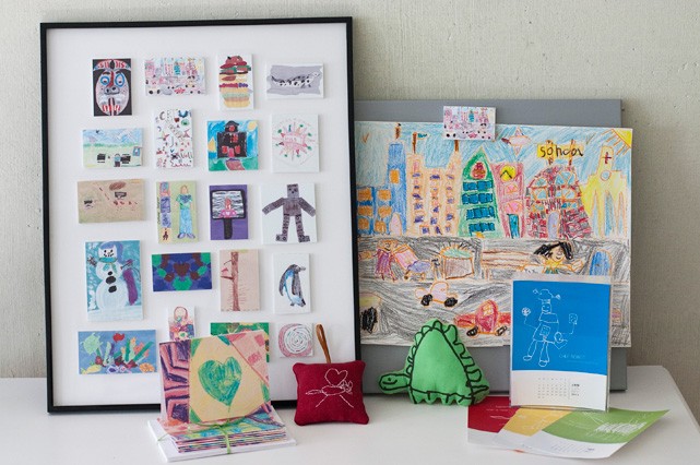 子供の描いた 絵 どのようにディスプレイしていますか Suvaco スバコ