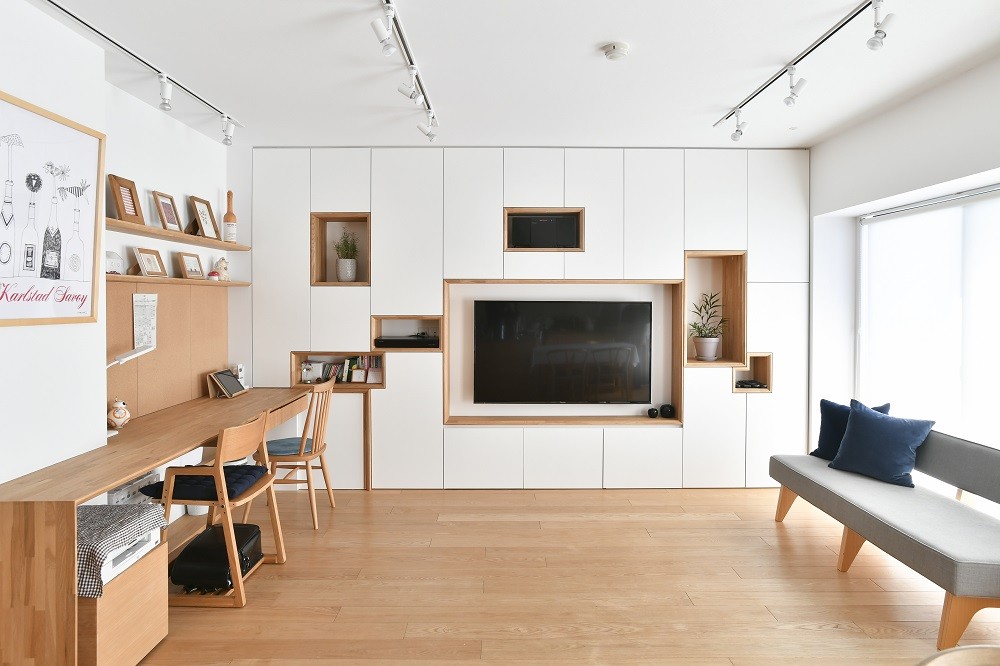 機能性と繊細な美が両立した造作家具はどのように生まれるか 水雅インタビュー 壁面収納など造り付け家具1 Suvaco スバコ