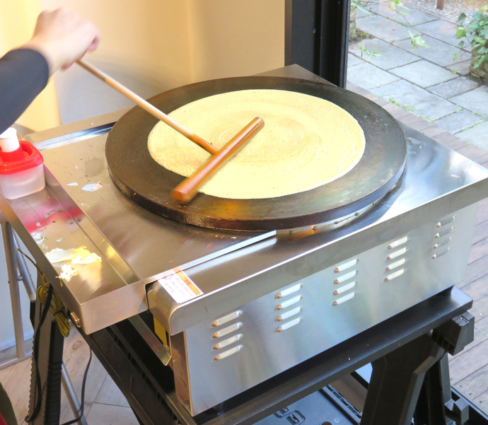 業務用クレープ焼き器