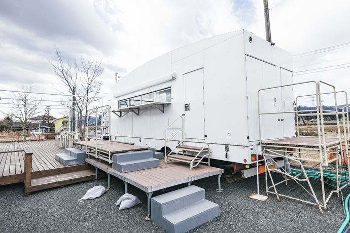 プレハブ型のキッチン