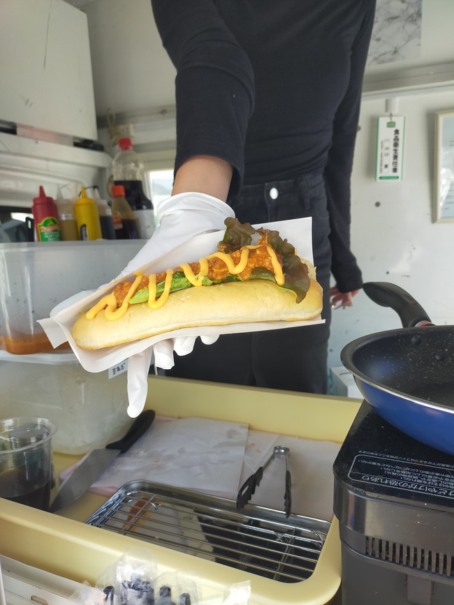 HOT DOGの店主