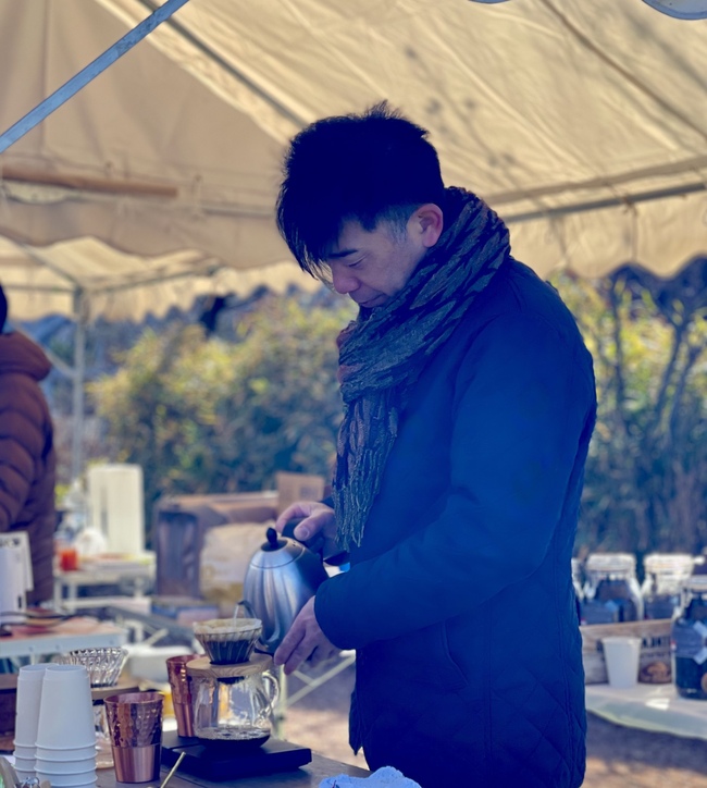 SQUIRREL NEST COFFEEの店主