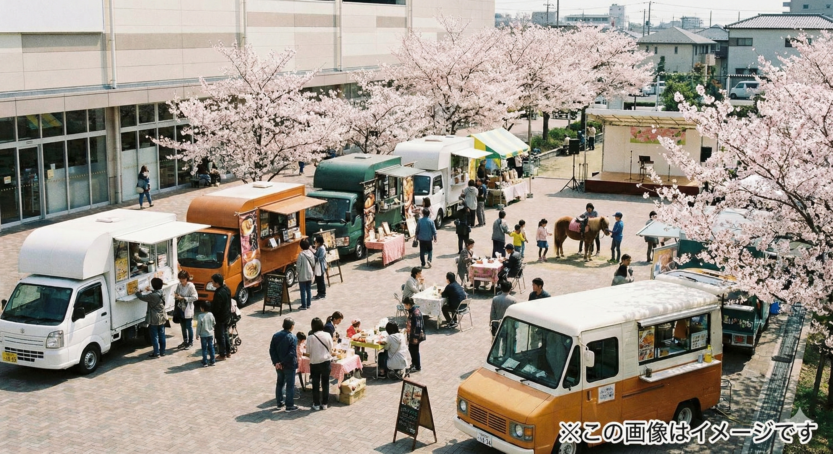 ふれあいさくらまつり【イズミヤ枚方店】