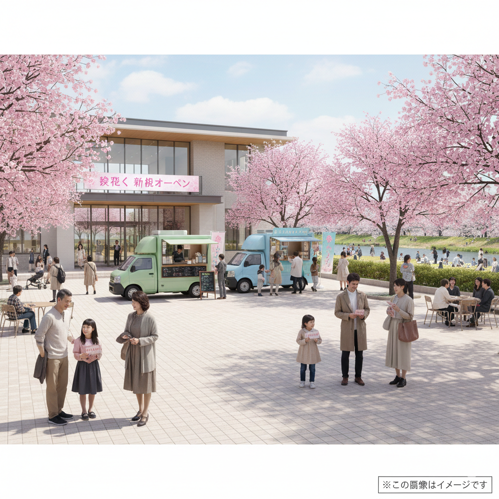 【最低5万円買取保証】桜の季節　葬儀場新規オープンイベント企画