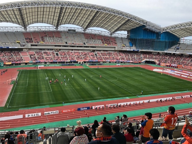 新潟県デンカビッグスワンスタジアム スポーツイベント