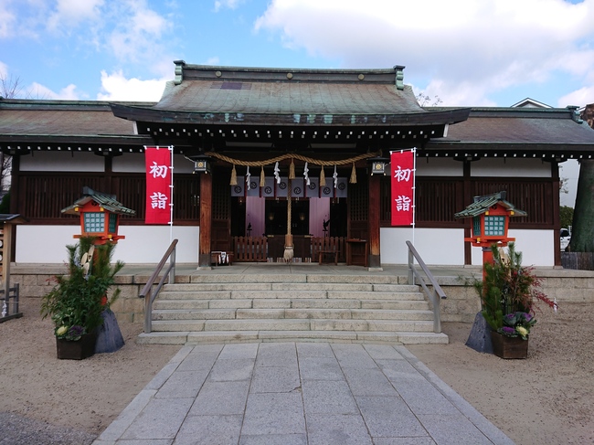 筒井八幡神社  お正月・元旦